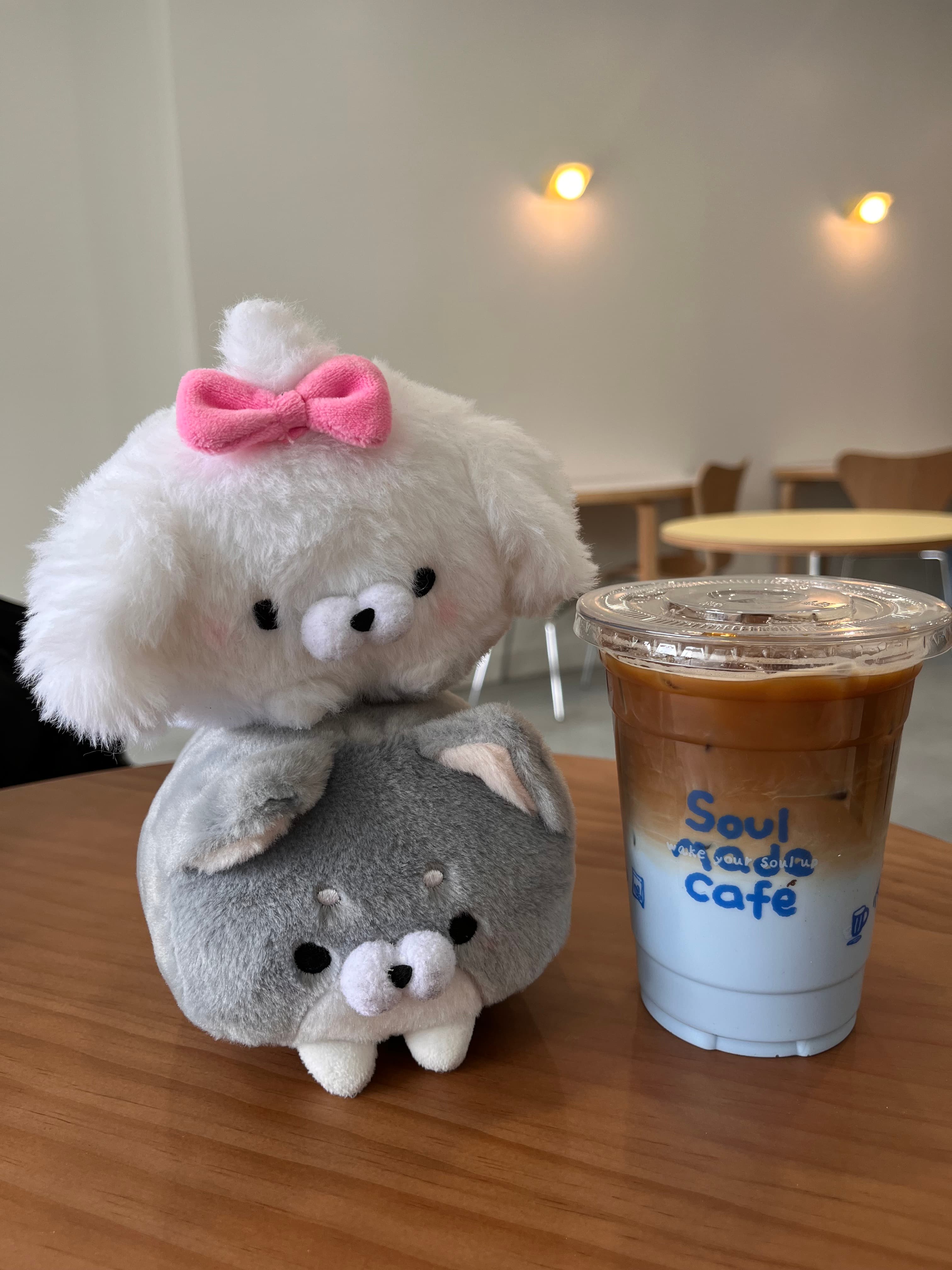 Plushies at Soul Made Café